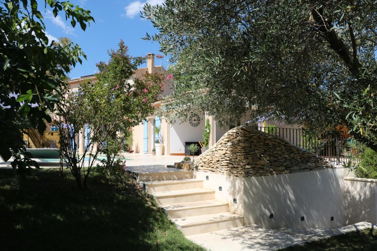 La Villa Des Moulins Calvisson Exterior foto